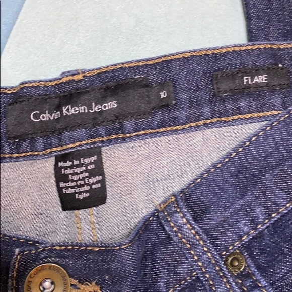 Calvin Klein Flare Jeans - Picture 2 of 4